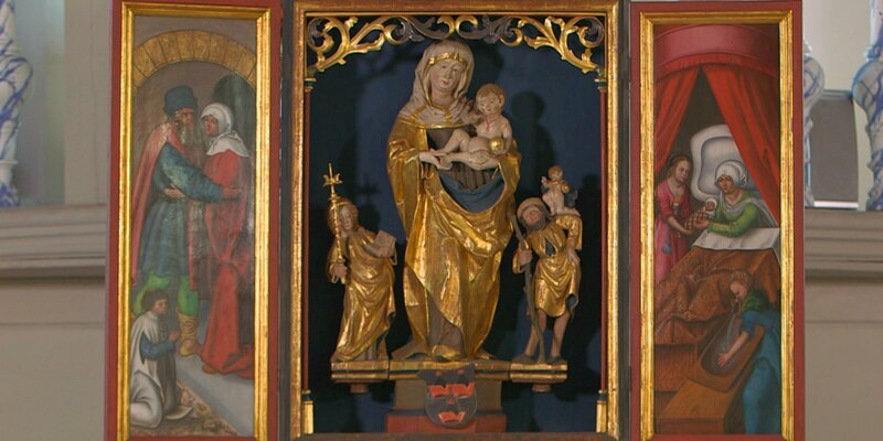 Seit 2007 wieder vollständig: Der Kliekener Altar von Lucas Cranach d. Ä. – Bild: MDR/​Februarfilm