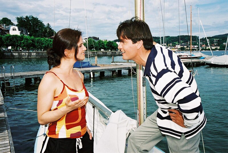 Birgit Stauber (Niki Schluderer), Franz Tscherne (Thomas Tassler). – Bild: ORF/​Wolfgang Fuhrmann