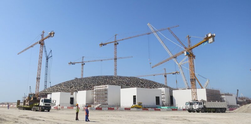 ABU DHABI- The exterior of the Louvre Ahu Dhabi. – Bild: National Geographic