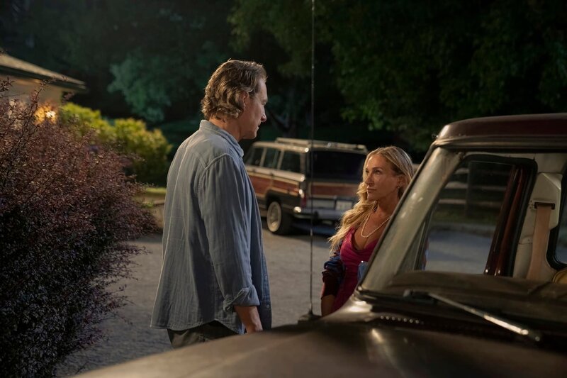 l-r: John Corbett als Aidan Shaw, Sarah Jessica Parker als Carrie Bradshaw – Bild: Craig Blankenhorn/​Max
