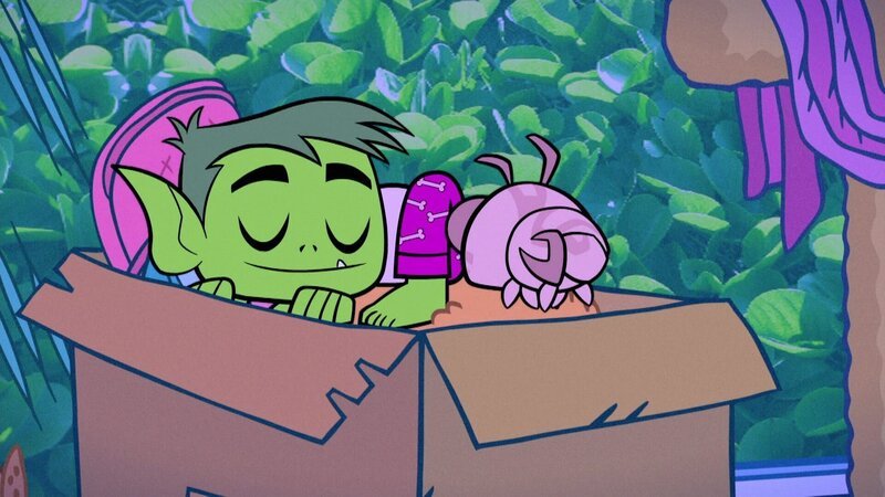 v.li.: Beast Boy, Silkie – Bild: Cartoon Network