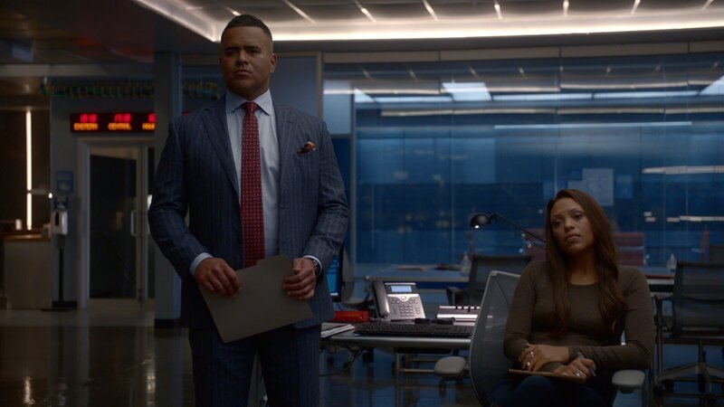 l-r: Chunk Palmer (Christopher Jackson), Danny James (Jaime Lee Kirchner) – Bild: David M. Russell