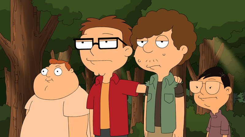 (v.l.n.r.) Barry; Steve; Snot; Toshi – Bild: ViacomCBS /​ FOX /​ FOX BROADCASTING /​ AMERICAN DAD and 2013 TCFFC ALL RIGHTS RESERVED