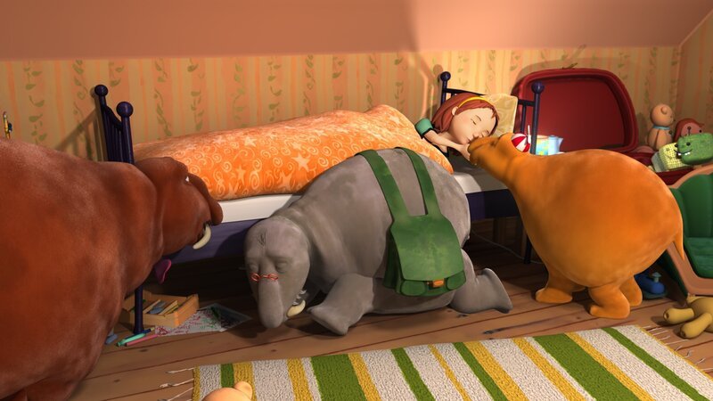 Das war ein schöner Tag, alle sind müde. – Bild: rbb/​DIGITRICK Berlin