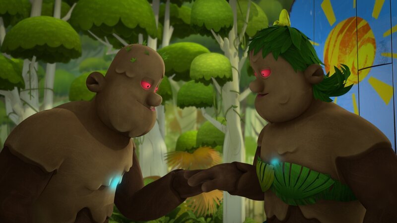 Der Golem hat eine Partnerin gefunden. – Bild: KiKA/​Flying Bark Productions Pty Ltd.