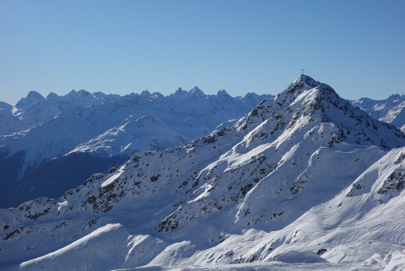 Vom Kleinwalsertal im Norden bis ins Montafon im S