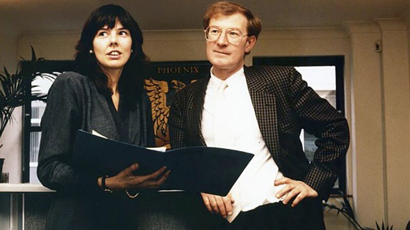 Helen Bailey with her first husband John Sinfield – Bild: RTL