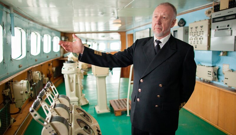 Vladimir Kondratjev gehört zu den Pionieren der russischen Seefahrt. Er war viele Jahre lang Maschinist auf dem Atomeisbrecher ‚Lenin‘. – Bild: Spiegel TV /​ SPWI
