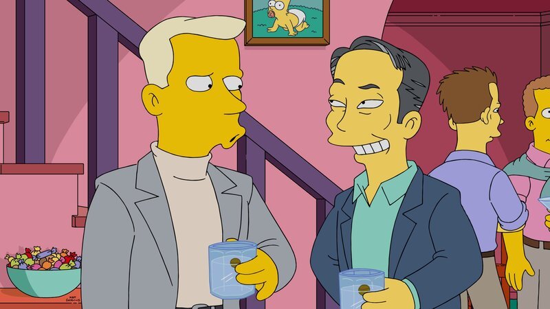 L-R: Tom Collins und George Takei – Bild: Fox and its related entities