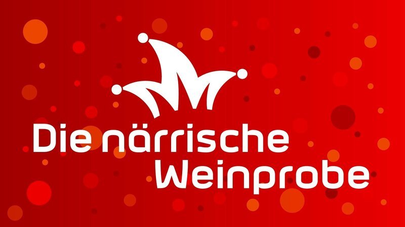 Key Visual/​Cover Sendereihenbild mit Typo zu „Die närrische Weinprobe“. Die „Närrische Weinprobe“ präsentiert sich in frischem Gewand: Neuer Keller, neue Bühne, neuer Wein und beste Stimmung. Durch die Sendung führt Martin Rassau. Auf der Bühne stehen Künstler wie Sven Bach oder Michl Müller. – Bild: BR