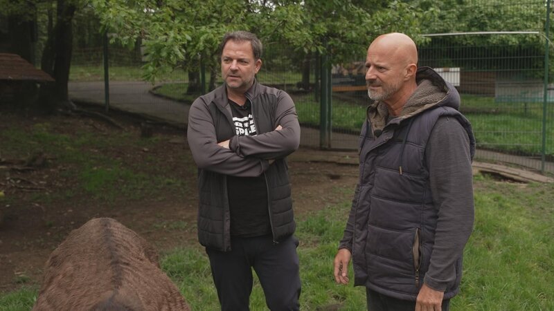 Tierheim Siegen: Martin Rütter (l.) und Detlef Steves – Bild: RTL /​ Folge 02_001