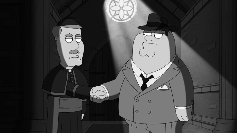 Carter Pewterschmidt (l,); Peter Griffin (r,) – Bild: 20th Television