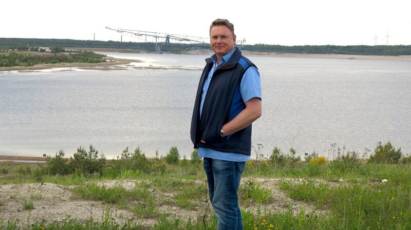 Moderator Axel Bulthaupt vor F60 – Bild: MDR