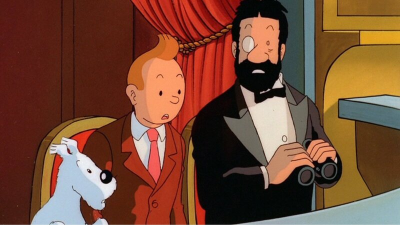 Die Expeditionsteilnehmer leiden nach ihrer Rückkehr unter einer geheimnisvollen Schlafkrankheit, bei der seltsame Kristallsplitter gefunden werden; ein Wettlauf gegen die Zeit beginnt. – Bild: ZDF und Ellipsanime/​France 3/​M6/​Nelvana /​ Hergé – Moulinsar