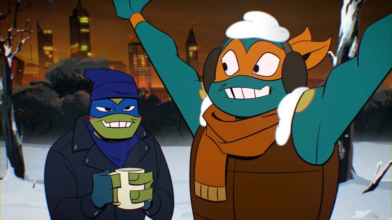 v.li.: Leonardo, Michelangelo – Bild: Paramount