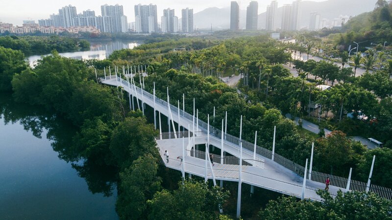 NZZ Format Die Stadt vor Fluten schützen – Das Schwammstadt-Prinzip gegen Starkregen und Trockenheit  Schwammstadt-Prinzip: Urbane Räume sollen Wasser nicht abwehren, sondern aufnehmen. – Bild: SRF/​NZZ Format