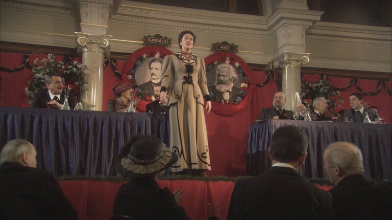 Rosa Luxemburg begründete einen modernen Sozialismus in Europa und ebnete vielen linken Bewegungen den Weg. – Bild: ZDF und Frank Amann