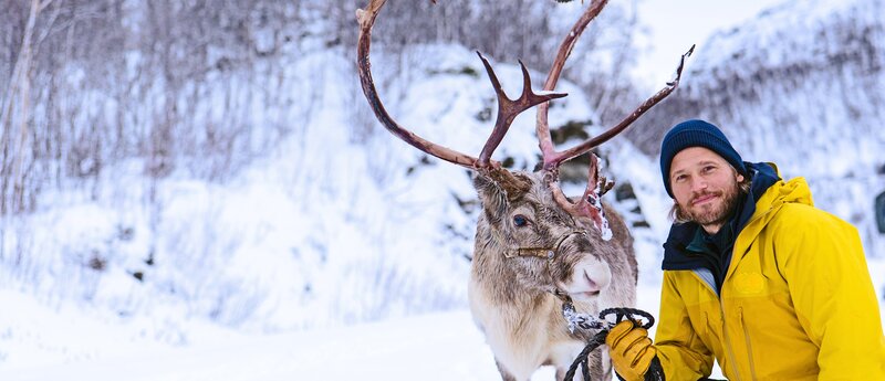 Rentiere sind weiterhin die Lebensgrundlage für das Volk der Sami. – Bild: ZDF und Florian Epple