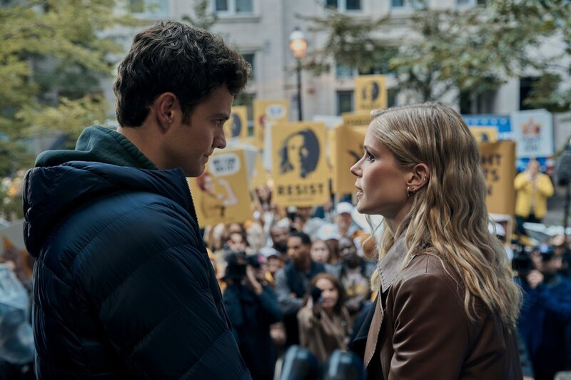 Hughie Campbell (Jack Quaid) und Annie January (Erin Moriarty) – Bild: Jasper Savage /​ Prime Video /​ Amazon Content Services LLC
