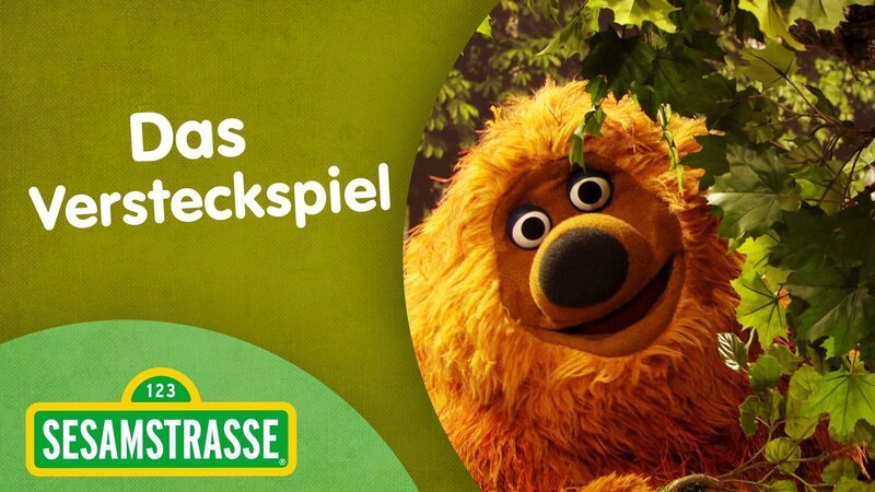 Samson versteckt sich. – Bild: NDR/​Sesame Workshop