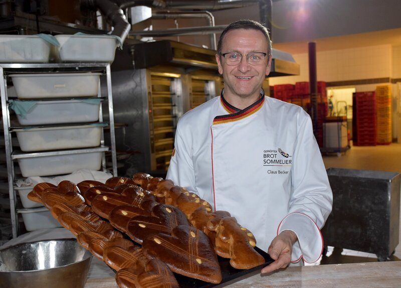 Bäckermeister Claus Becker. – Bild: SWR/​Wolfgang Junglas