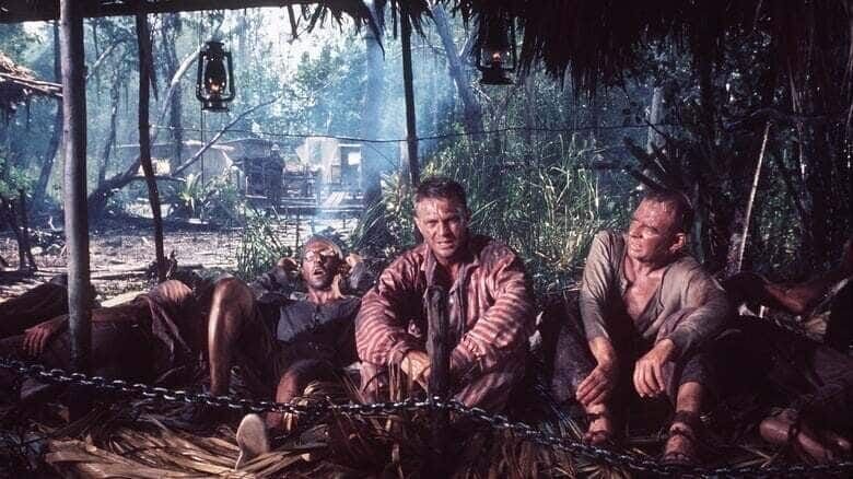 v.li.: Louis Dega (Dustin Hoffman), Henri ‚Papillon‘ Charriere (Steve McQueen), Clusiot (Woodrow Parfrey) – Bild: PAPILLON PARTNERSHIP v.li.: Louis Dega (Dustin Hoffman), Henri ‚Papillon‘ Charriere (Steve McQueen), Clusiot (Woodrow Parfrey) – Bild: PAPILLON PARTNERSHIP