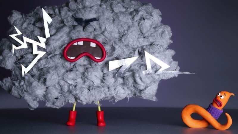 Wolke blitzt und donnert vor Wut. – Bild: NDR/​TRIKK17