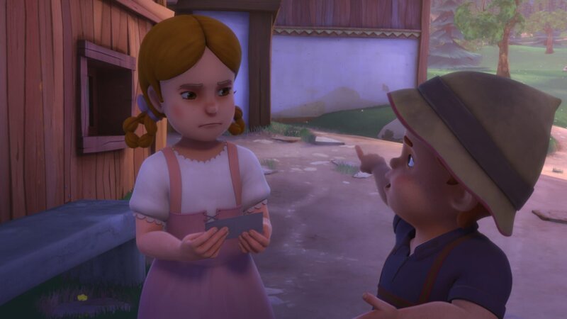 Willi hat eine Idee, wo der erste Zettel versteckt sein könnte. – Bild: ZDF und Studio 100 Animation/​Heidi Productions Pty. Limited