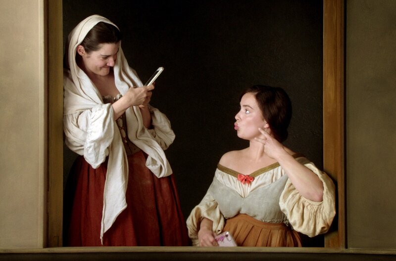 „Bilder allein zuhaus“ nimmt Meisterwerke der Malerei humorvoll unter die Lupe. Heute: das Gemälde von Bartolomé Esteban Murillo. – Bild: ARTE France /​ Cocorico & Co