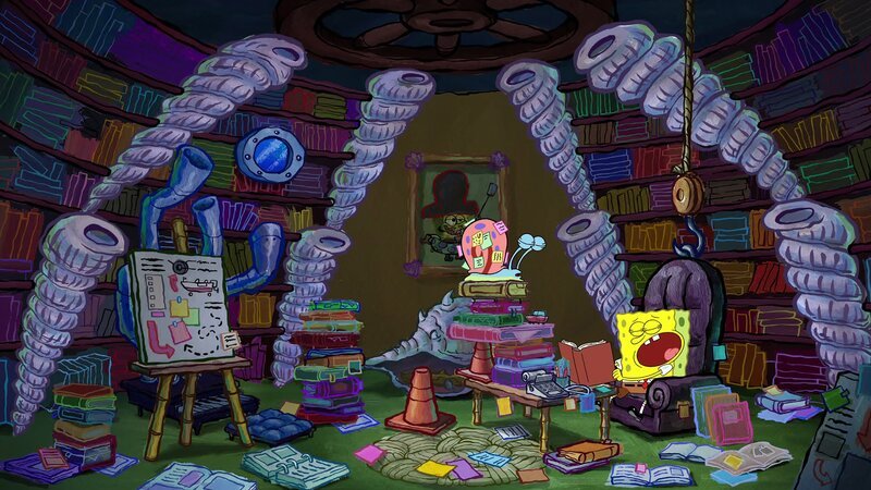 v.li.: Gary, SpongeBob – Bild: Paramount