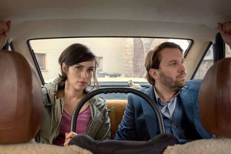 ARD/​MDR TATORT: DER IRRE IWAN, am Donnerstag (01.01.15) um 20:15 Uhr im ERSTEN. Kira Dorn (Nora Tschirner) und Lessing (Christian Ulmen). – Bild: MDR/​Wiedemann & Berg Television/​Anke Neugebauer