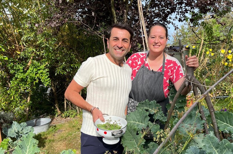 Ali zu Gast bei Ursula Schörverth in Baden-Baden – Bild: SWR/​HR