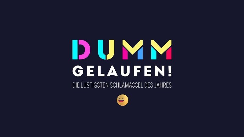 Logo „Dumm gelaufen! – Die lustigsten Schlamassel des Jahres“ – Bild: RTL