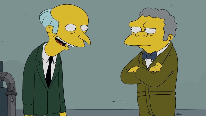 Nachdem Homers Idee mit der Bar Moe ruiniert hat, muss er einen Job bei Mr. Burns annehmen … – Bild: Twentieth Century Fox Film Corporation