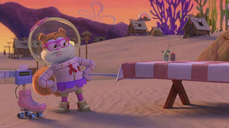 v.li.: Karen, Sandy, Plankton – Bild: Paramount