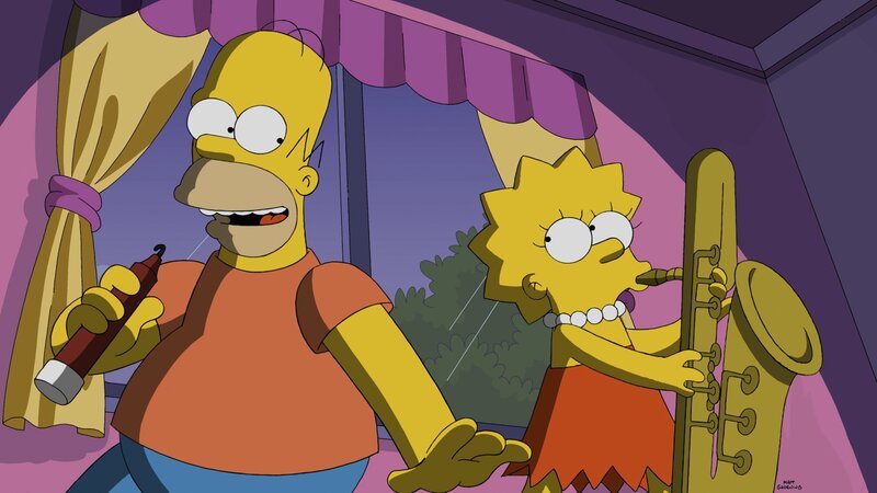 Wie Lisa (r.) feststellen muss, hat Homers (l.) Verwandlung auch seine guten Seiten … – Bild: Twentieth Century Fox Film Corporation