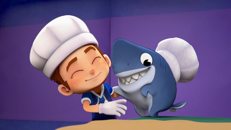 v.li.: Max, Sharkdog – Bild: Paramount