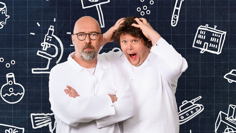 Von links: Andreas Wiemers, Werner Doyé – Bild: Svea Pietschmann /​ ZDF