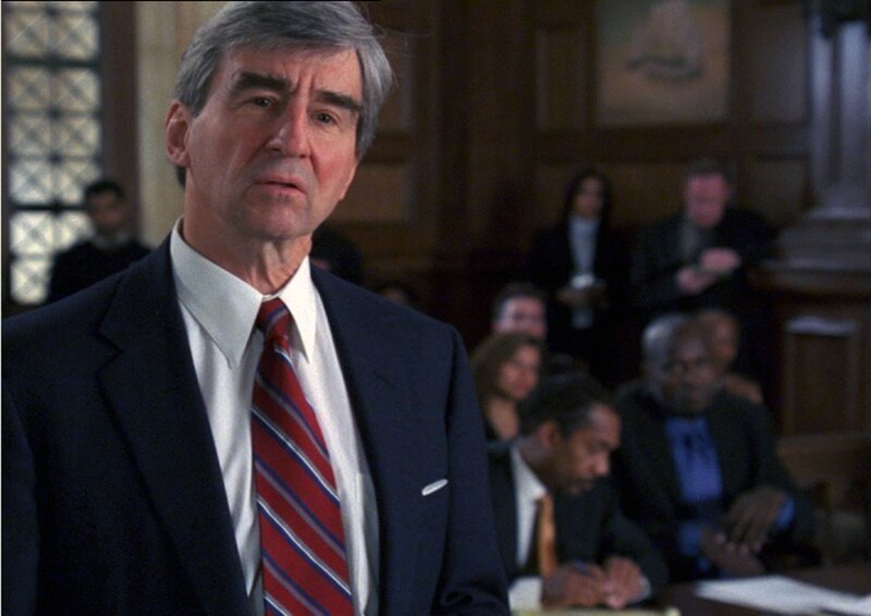 Ist fest davon überzeugt, dass der Verdächitge schuldig ist: Jack MacCoy (Sam Waterston) – Bild: MG RTL D/​NBC Universal