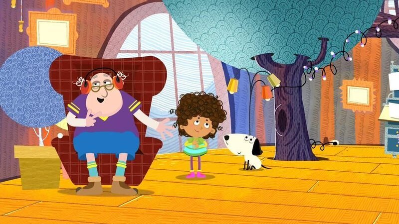 Mia denkt darüber nach, was alles mit der MIAMIAMASCHINE möglich ist. – Bild: rbb/​Traumhaus Studios