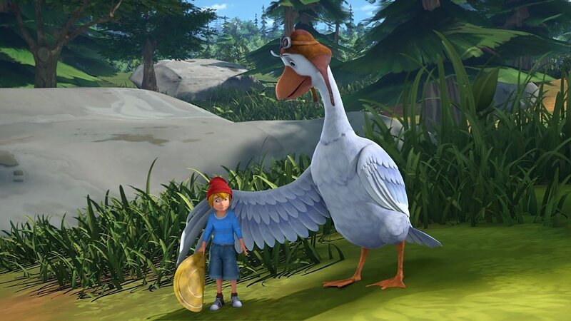 Die beiden Freunde können Luxis Stab nirgends finden. Doch sie haben geschworen, nicht aufzugeben. – Bild: BR/​Studio 100 Animation/​Studio 100 NV