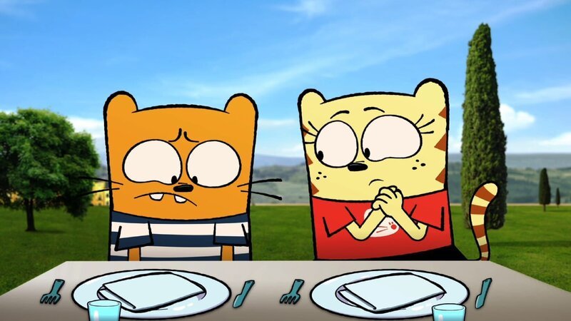 Moon will mit Ollie ein Festessen zu Ehren des Fleischklops veranstalten. – Bild: BR/​2017 Cottonwood Media