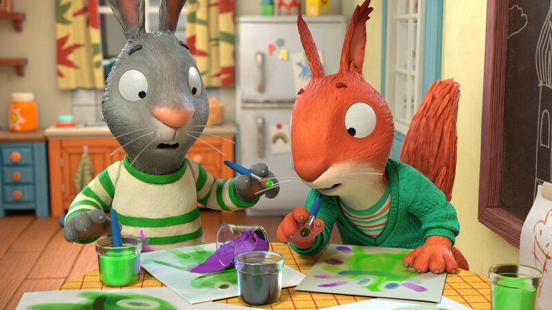 Froschi wird mit Hilfe von Plakaten gesucht. – Bild: ZDF/​Magic Light Pictures LTD