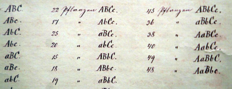 Aufzeichnungen von Gregor Mendel. – Bild: ORF/​Feature Film/​Fritz Kalteis