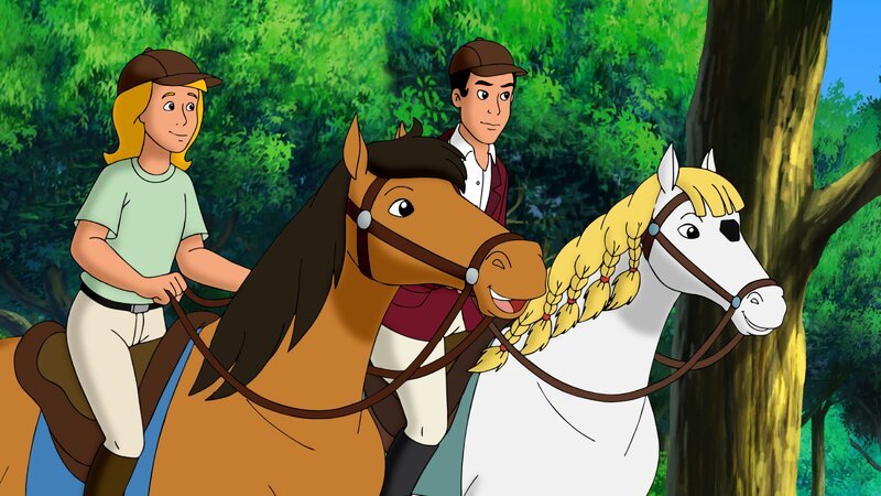 Susanne Martin und Graf Falko wurden als Jugendliche gute Freunde. – Bild: ZDF/​Kiddinx – Berlin