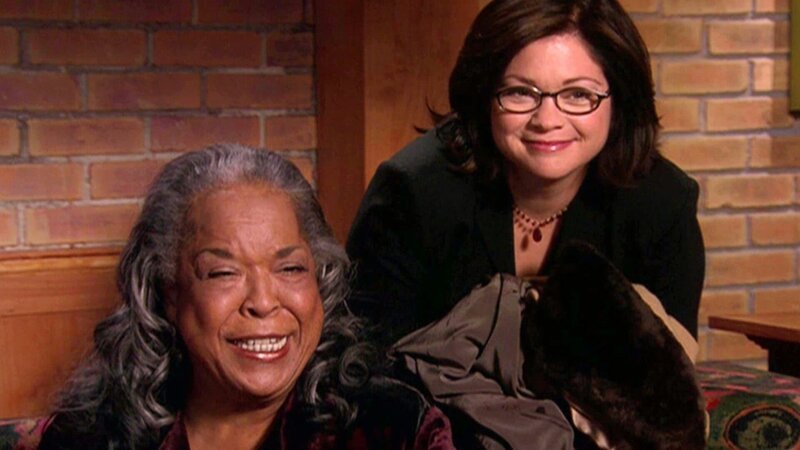 Tess (Della Reese), Gloria (Valerie Bertinelli)  Verwendung nur in Verbindung mit Programmpromotion und Programmpresse. Jede andere Nutzung ist streng untersagt.; Tess (Della Reese), Gloria (Valerie Bertinelli)  Verwendung nur in Verbindung mit Programmpromotion und Programmpresse. Jede andere Nutzung ist streng untersagt. – Bild: Bibel TV