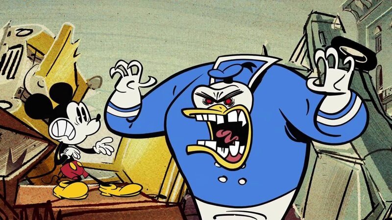 On the left: Mickey Mouse – Bild: Disney