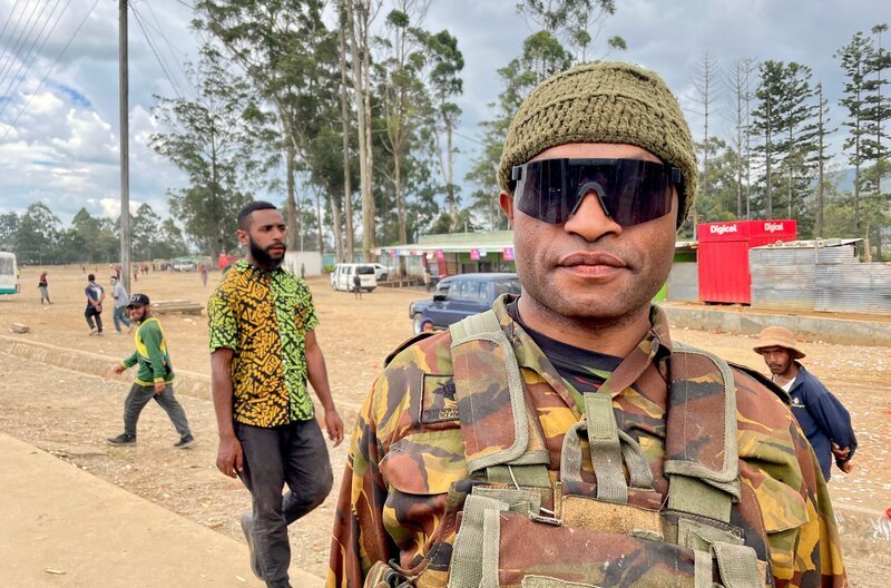 Im Hochland von Papua-Neuguinea eskaliert immer wieder die Gewalt. Oft muss sogar das Militär eingreifen. – Bild: NDR