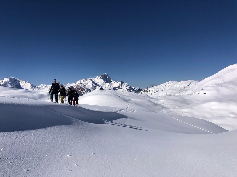 Schneeschuh-Tour in Südtirol. – Bild: BR /​ Kathrin Denk