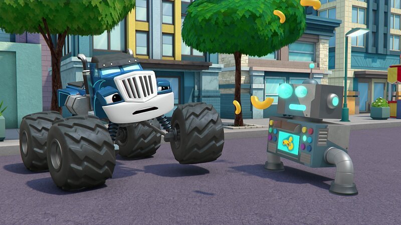 Crusher (l.) – Bild: Nickelodéon Junior